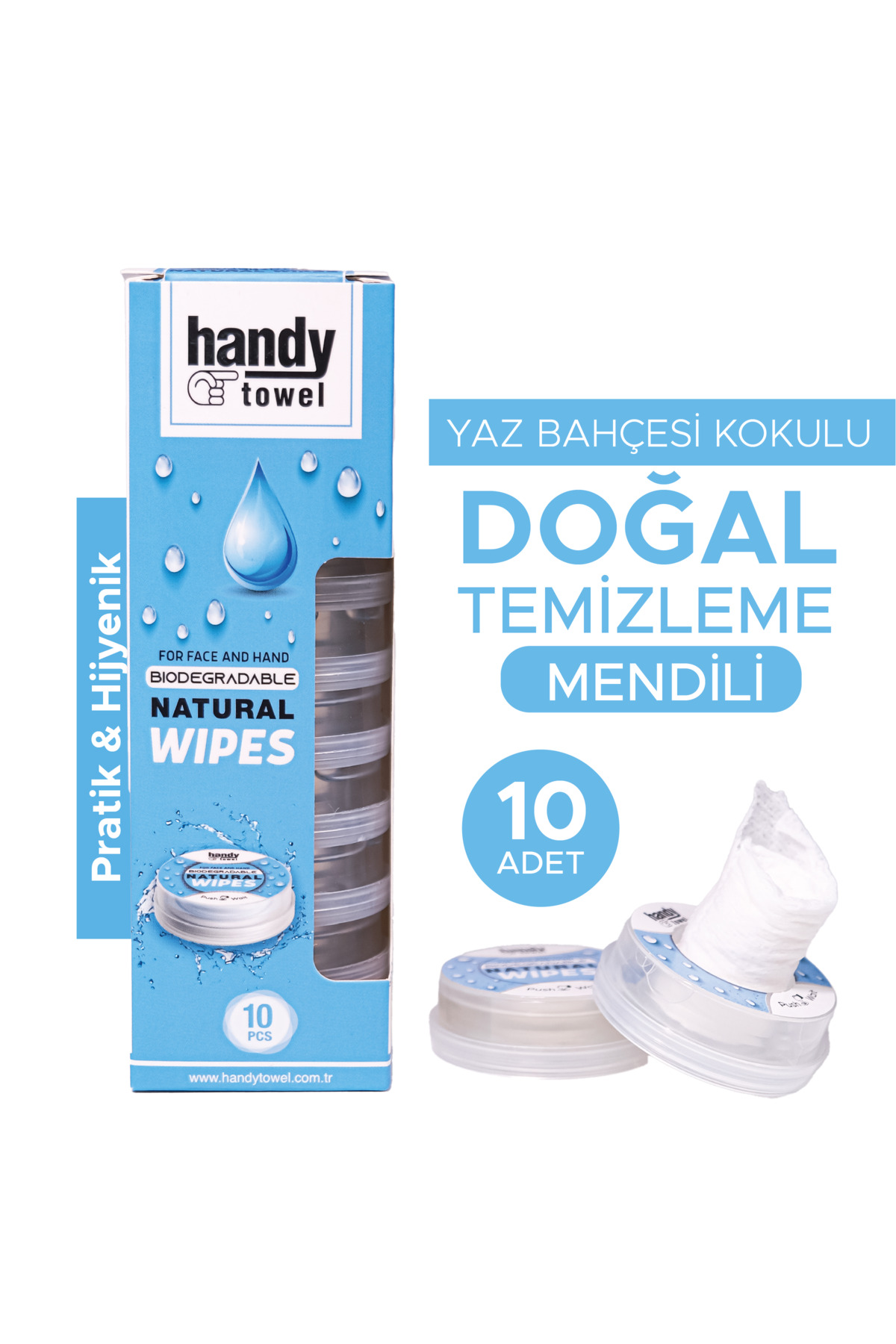 Doğal Temizleme Mendili Rosh