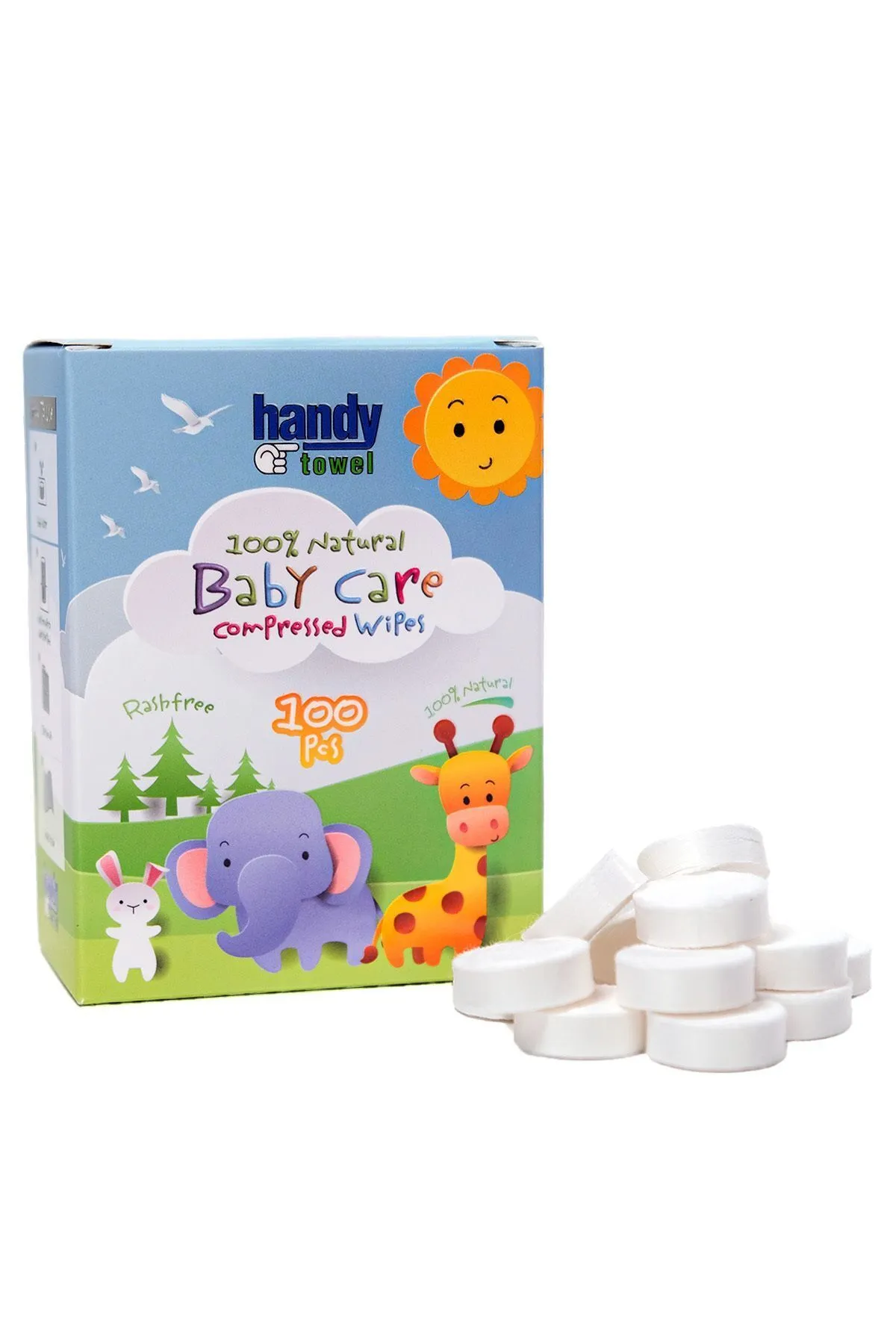Bebek Tablet Mendil 100 Adet