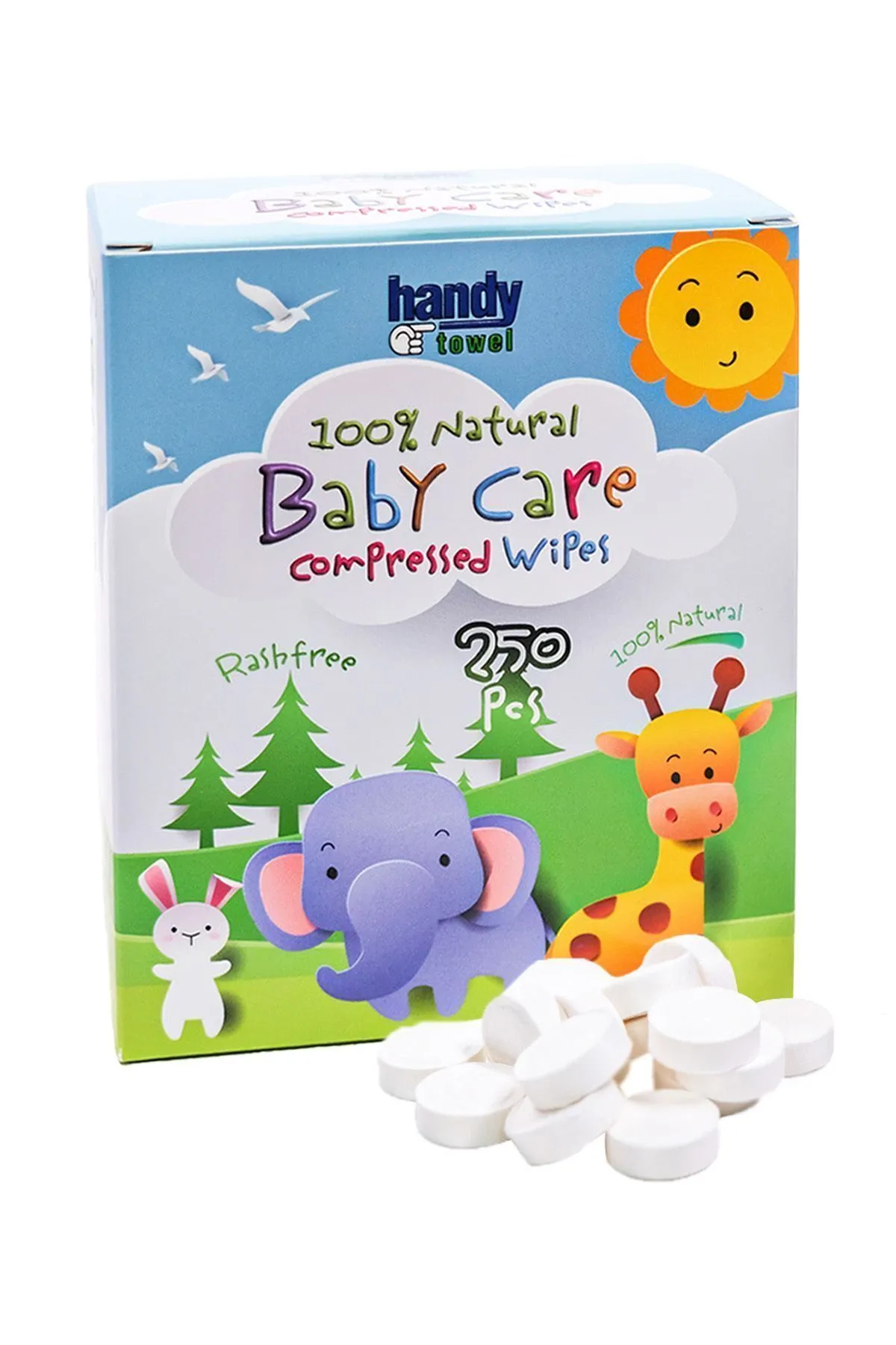 Bebek Tablet Mendil 250 Adet