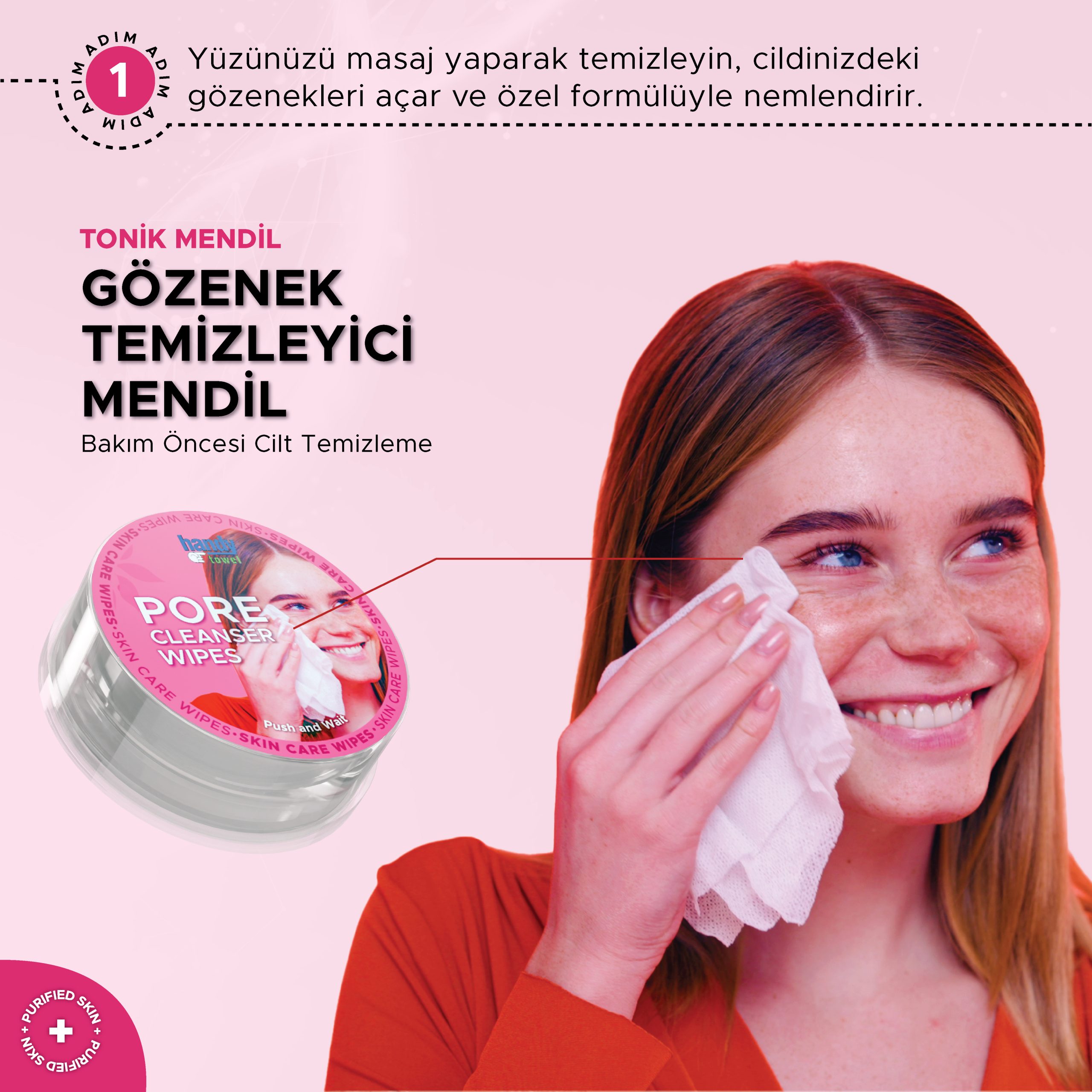 HandyTowel 3-piece Collagen Facial Care Set - Image 3