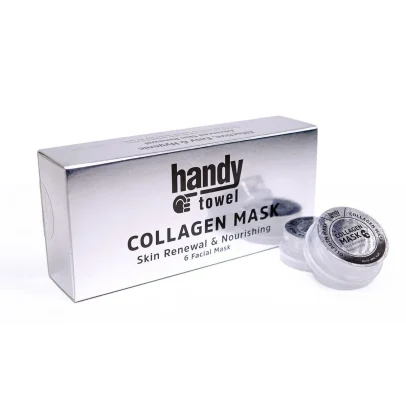 HandyTowel 6-pack Collagen Sheet Face Mask